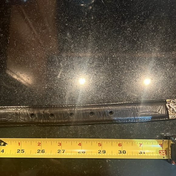 Brighton Disney Belt with Mickey, Minnie, Goofy and Donald black leather - Picture 7 of 7